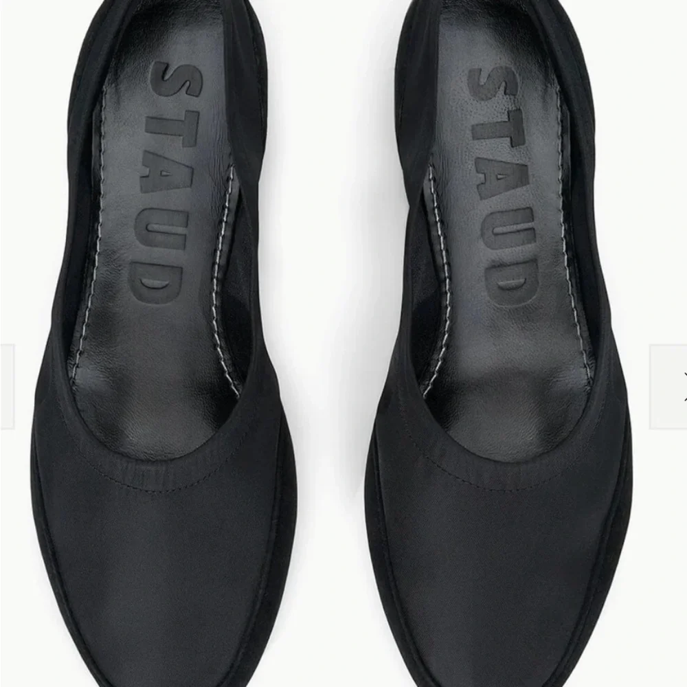STAUD ALBA SPORT BALLET FLAT BLACK - Picture 8 of 12